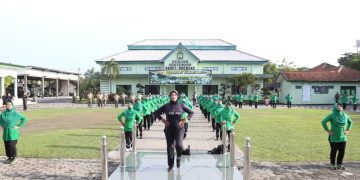 Wujudkan Kebugaran dan Keharmonisan Keluarga, Kodim 0812/Lamongan Gelar Olahraga Bersama