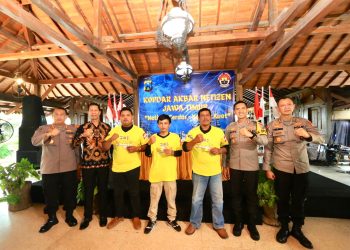 Bersama Polda Jatim Netizen se-Jawa Timur Gelar Deklarasi Bijak Bermedsos