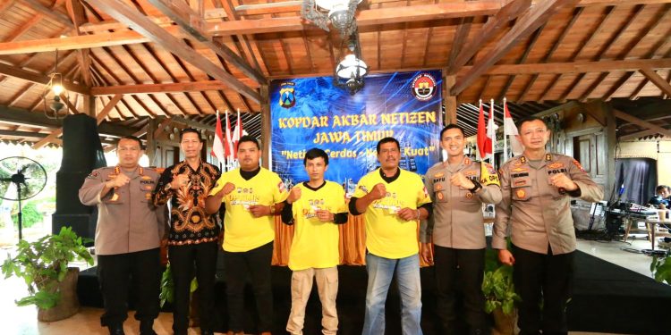 Bersama Polda Jatim Netizen se-Jawa Timur Gelar Deklarasi Bijak Bermedsos