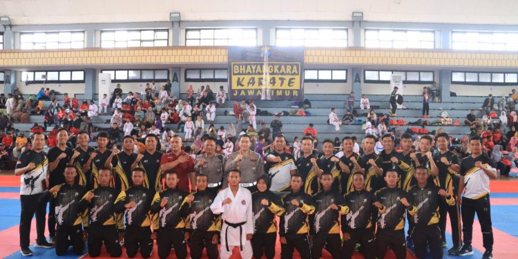 Polrestabes Surabaya Gelar Kejuaraan Karate, Cetak Atlet Berprestasi Masa Depan