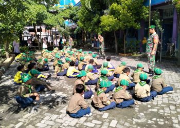 Babinsa Masuk Sekolah Demi Siapkan Generasi Muda Berkarakter