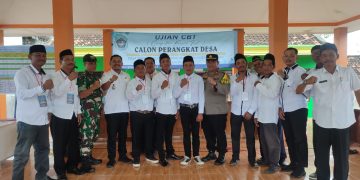 Pelaksanaan Ujian perangkat di Desa Sambungrejo Kec Modo Kab Lamongan untuk Formasi Sekretaris Desa, Kaur Perencanaan dan Kepala Dusun Besur