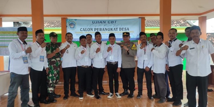 Pelaksanaan Ujian perangkat di Desa Sambungrejo Kec Modo Kab Lamongan untuk Formasi Sekretaris Desa, Kaur Perencanaan dan Kepala Dusun Besur