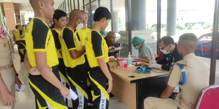 Tumbuhkan Kekebalan Tubuh Cegah Covid-19 Sidokkes Polres Tabanan Gencarkan Booster Tahap II