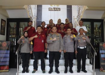 Terima Kunjungan Ketua KONI Blitar, Kapolres Blitar siap dukung Kegiatan Olahraga di Kab. Blitar*