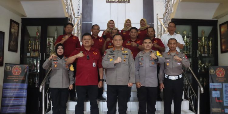 Terima Kunjungan Ketua KONI Blitar, Kapolres Blitar siap dukung Kegiatan Olahraga di Kab. Blitar*