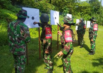 Asah Kemampuan Prajurit, Kodim 0808/Blitar Gelar Latbakjatri Triwulan I TA. 2023