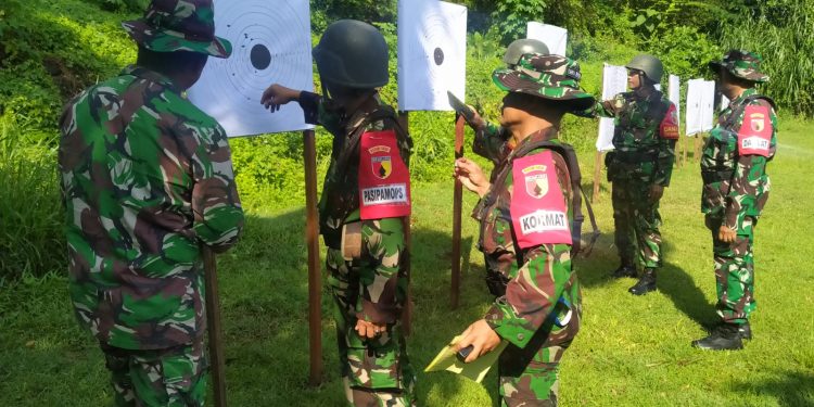Asah Kemampuan Prajurit, Kodim 0808/Blitar Gelar Latbakjatri Triwulan I TA. 2023