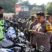 Menyambut Bulan Ramadhan, Wakapolres Blitar Ingatkan Personil Rawat Kendaraan