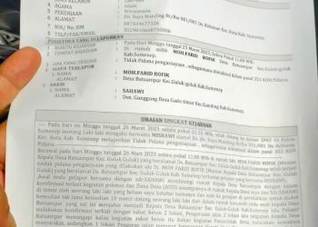 Ketua AJT Kecam Adanya Dugaan Penganiayaan Wartawan Di Sumenep