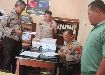 Kasiwas Polres Ngawi Melaksanakan Uji Petik Polsek Jelang Wasrik