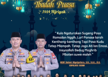 Iklan Polres Ngawi Menyambut Bulan suci  Ramadhan 1444 H
