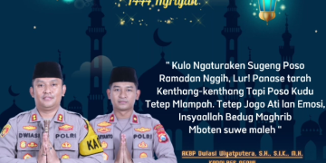Iklan Polres Ngawi Menyambut Bulan suci  Ramadhan 1444 H