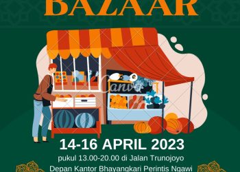 Geliatkan UMKM Ngawi, Bhayangkari Gelar Bazar Ramadan