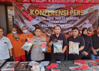 Polres Blitar Kota Berhasil Mengungkap 69 Kasus Pada Operasi Pekat 2023