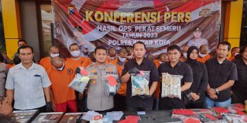 Polres Blitar Kota Berhasil Mengungkap 69 Kasus Pada Operasi Pekat 2023