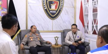 Jaga Kamtibmas, Kapolres Ngawi Terima Kunjungan Satgas Pertamina Madiun