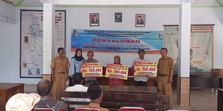 Desa Jengglungharjo Salurkan BLT-DD 3 Bulan Sekaligus Lancar dan kondusif