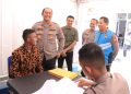 Pegang Teguh Prinsip BETAH, Kapolres Ngawi Tinjau Langsung Penerimaan Calon Polri