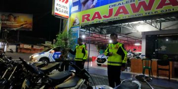 Jaga Kamtibmas, Polres Ngawi Amankan 15 Motor Knalpot Brong