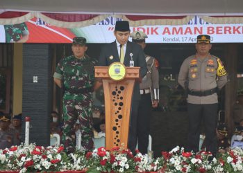 Mudik Aman Dan Berkesan, Polres Kendal Laksanakan Apel Gelar Pasukan Operasi Ketupat Candi 2023