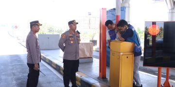 Lebaran Hitungan Hari, Kapolres Cek Exit Tol Ngawi