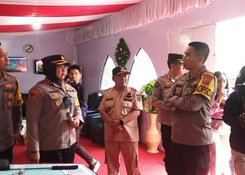 *Cek Sarana dan Pr asarana, Kapolda Jawa Barat Tinjau Pos Pam Cikaledong Nagreg*