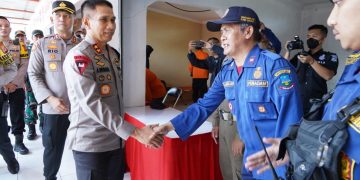 *KAPOLDA JABAR CEK JALUR SELATAN DAN POS TERPADU LIMBANGAN GARUT*