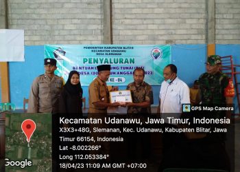 Penyaluran BLT – DD desa slemanan berjalan lancar.