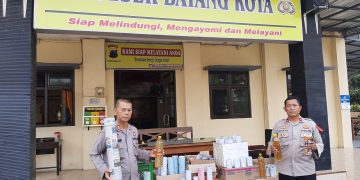 Polsek Batang Kota Berhasil Amankan Ratusan Petasan dan Miras dalam Operasi KKRYD