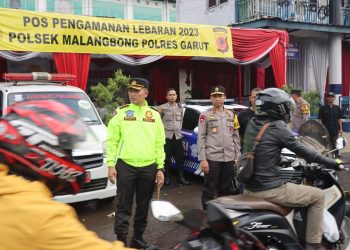 Kapolda Jabar Pantau Jalur Selatan dan Pos Pam Malangbong Polres Garut