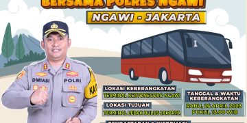 Gratis, Mudik Balik Bersama   Ngawi