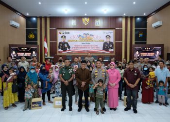 Polres Blitar Kota Gelar Gerakan Orang Tua Asuh, Cegah Stunting pada Balita