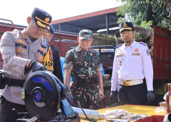 Operasi Ketupat Semeru 2023, Polres Madiun Musnahkan Ribuan Liter Miras dan Ratusan Knalpot Brong