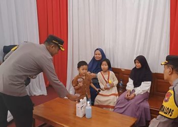 Antisipasi Lonjakan Arus Mudik,  Polres Ngawi  Apresiasi Pemudik.