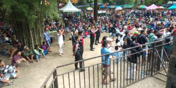 Hari Ke dua Idul Fitri,  Polres Ngawi Laksanakan Pengamanan di Obyek Wisata Tawun.