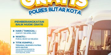 Polres Blitar Kota Siapkan Program Balik Mudik Gratis Tujuan Jakarta Dan Surabaya, Ini Syaratnya