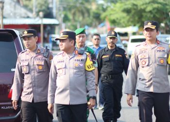 Kapolres Blitar Kota Pantau Tempat Wisata Pastikan Libur Lebaran Aman