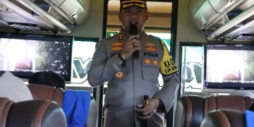 Mudik Balik Bareng Polres Kendal Aman dan Berkesan