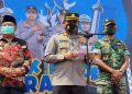 Puluhan Pemudik Tujuan Jakarta dan Surabaya Apresiasi Program Balik Mudik Gratis Polres Blitar Kota