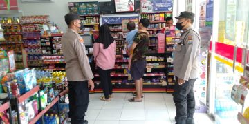 Sembilan Hari Pasca Lebaran , Polsek Udanawu Tetap Siaga Awasi Obyek Vital.