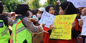 Pengamanan Hari Buruh 2023, di Kab. Madiun berjalan Aman dan Nyaman