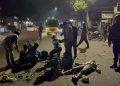 *PATROLI KRYD KOMPI 3 BATALYON A PELOPOR SAT BRIMOB POLDA JABAR AMANKAN TKP KECELAKAAN PADA DINI HARI*