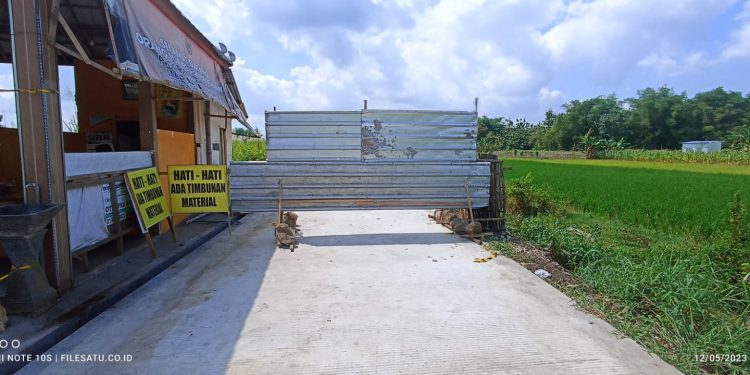 Mulus, Pembangunan Jalan Tembus Pagu Indah Banjarejo Dilanjut