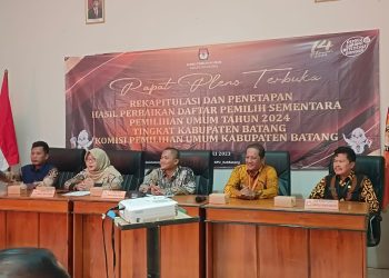 KPU Batang Apresiasi Masukan Masyarakat dan Bawaslu terkait Daftar Pemilih Sementara