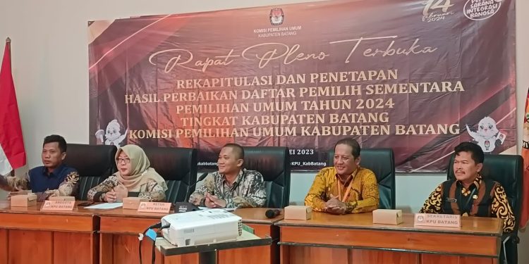 KPU Batang Apresiasi Masukan Masyarakat dan Bawaslu terkait Daftar Pemilih Sementara