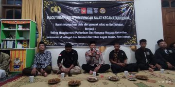 Perkuat Harkamtibmas di Ngawi, Polsek Kendal Adakan Silaturahmi dengan Perguruan Silat