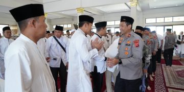 Wakapolda Jabar Lepas Calon Jemaah Haji Sebanyak 124  orang