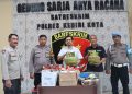Bobol Warung di Kawasan Wisata Dholo, Dua  Pemuda  Diringkus Sat Reskrim Polres Kediri Kota