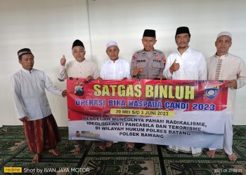 Polsek Bawang Sosialisasikan Ancaman Radikalisme dan Cara Pencegahannya